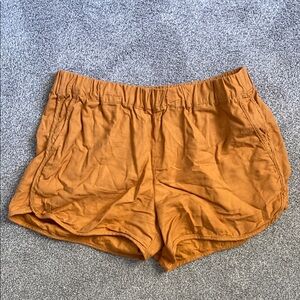 Madewell Orange Shorts